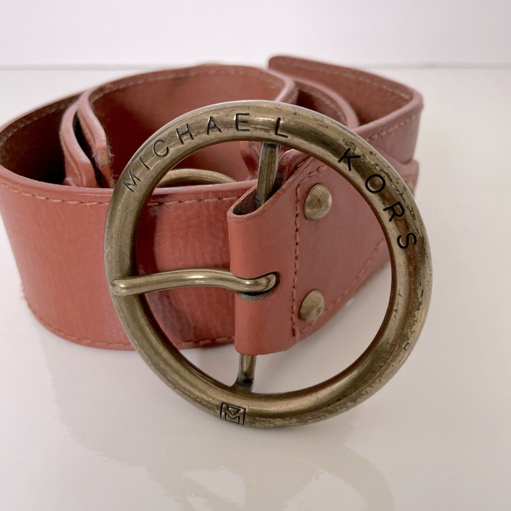 Michael Kors leather belt